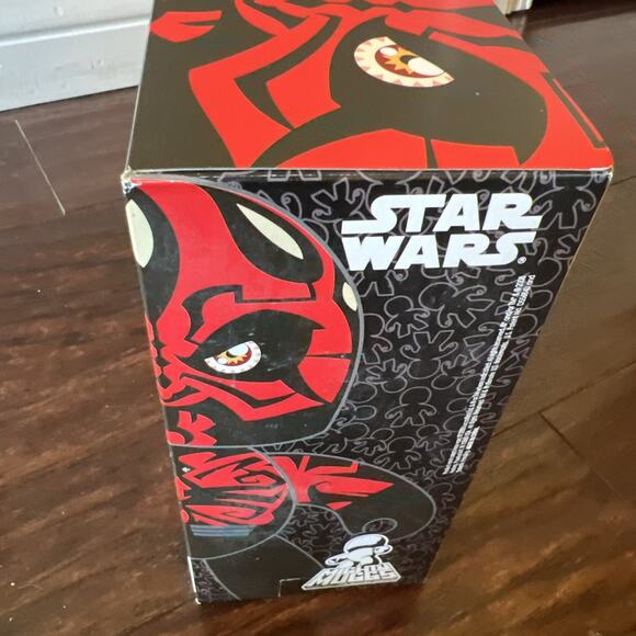 Star Wars Mighty Muggs Darth Maul Shirtless Vinyl Figure Hasbro New Sealed - Picture 4 of 6